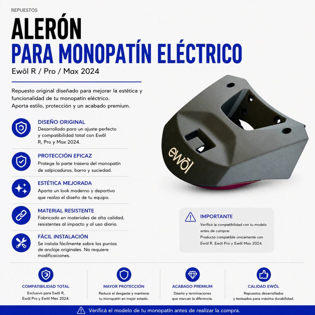Aleron Monopatin Ewol R Pro Y Max - 2024