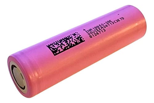 Pila Litio 18650 Alta Descarga 2700mah 3.6v Sin Teton