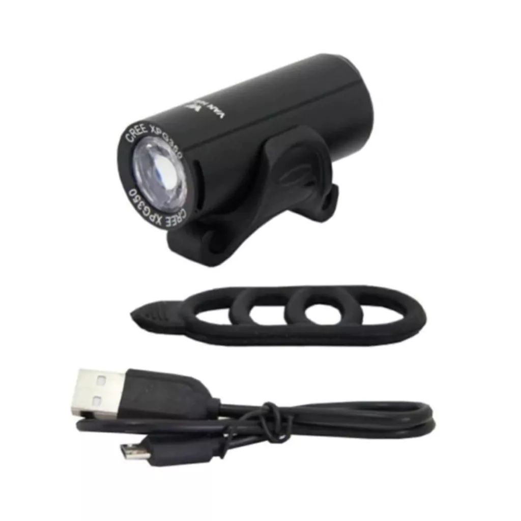 Luz Delantera Con Carga Usb Van Halen Van003 De 350 Lúmenes